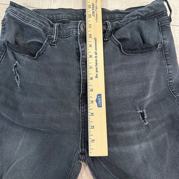 FASHIONNOVA WOMENS BLACK JEANS SIZE 15/32 - Picture 3 of 7